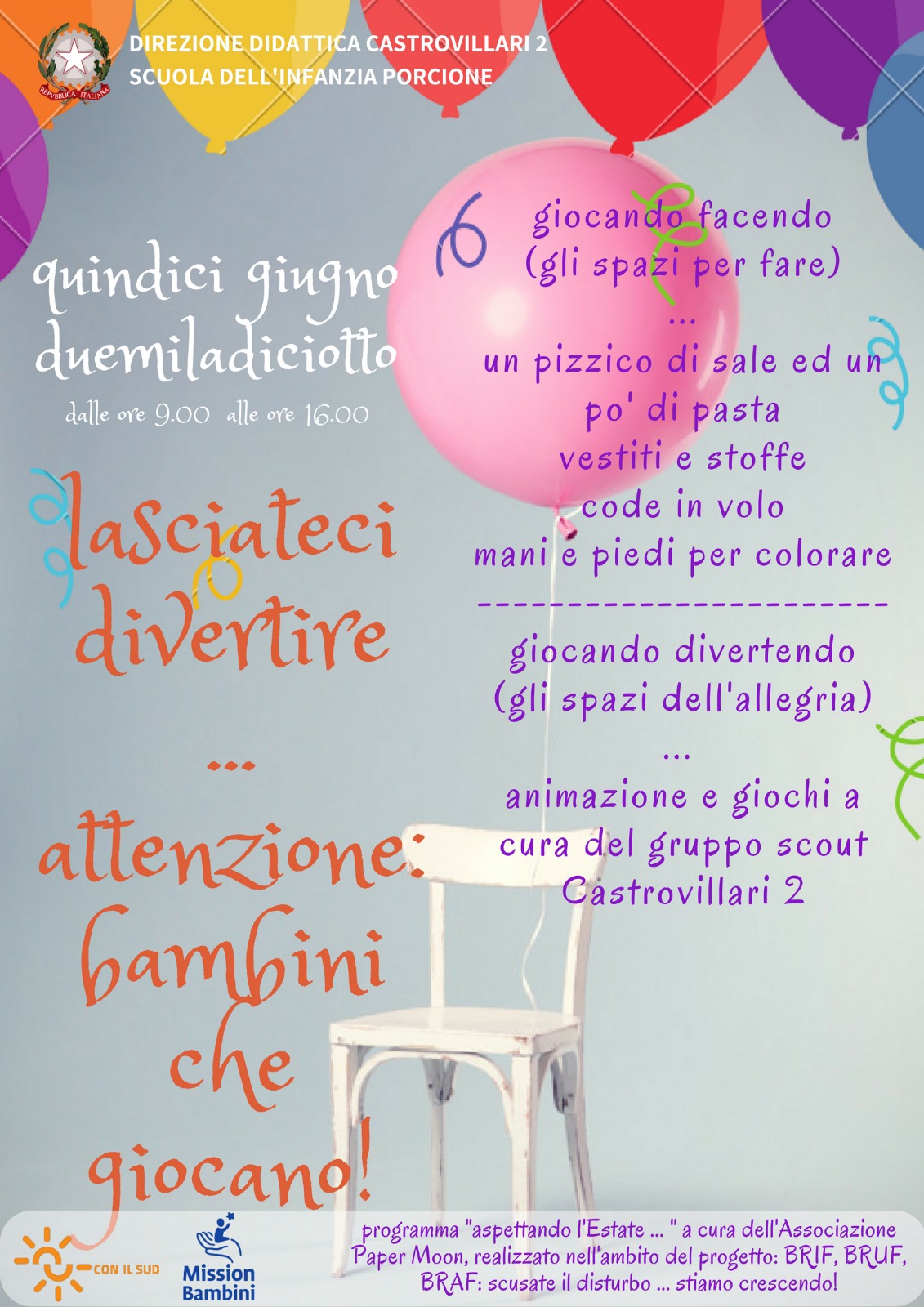 lasciateci divertire