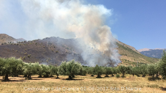 incendioContradaCranciaCastrovillari